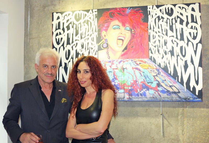 Suzi in Beirut at Vick Vanlian Showroom